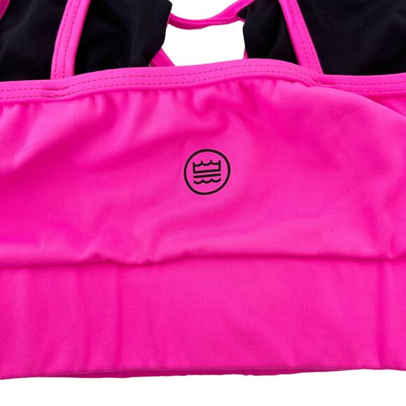 Hipkini Pink Sports Bra Sz S - Picture 2 of 6